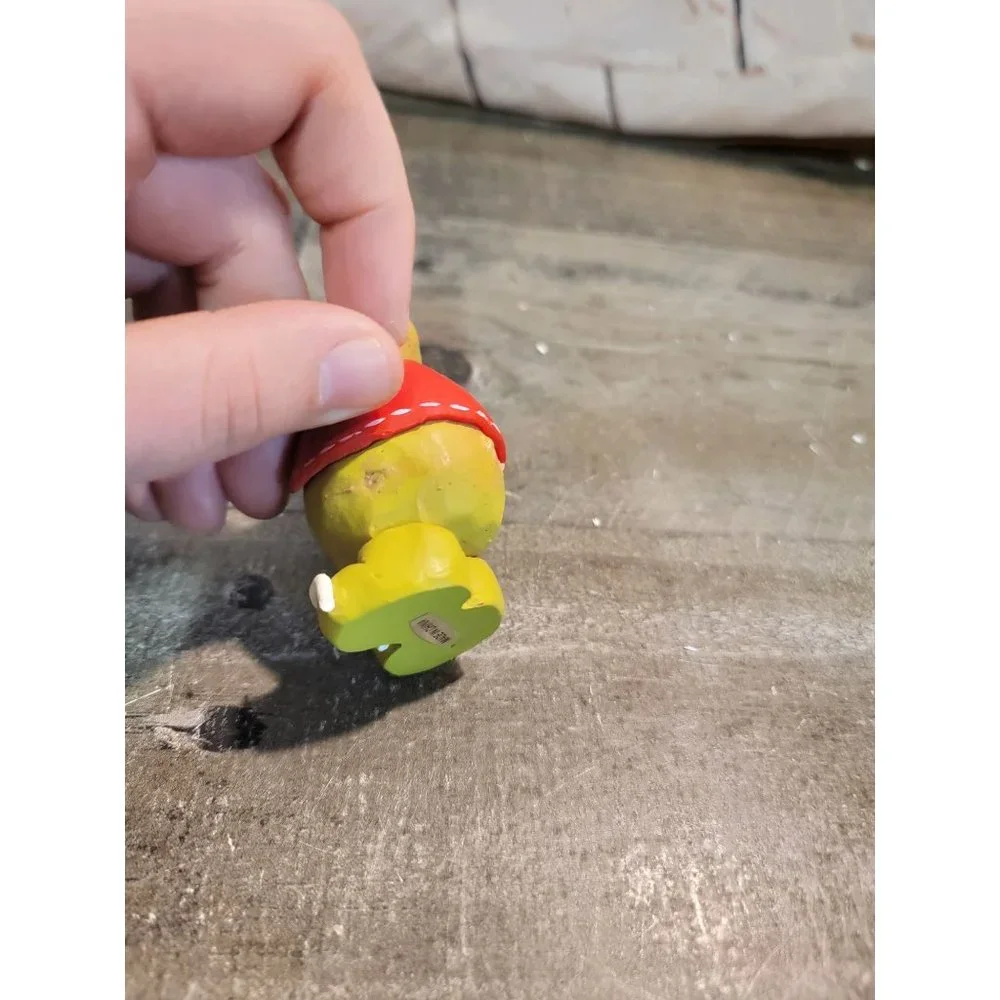 Green gingerbread man present gift ornament‎ Xmas decor